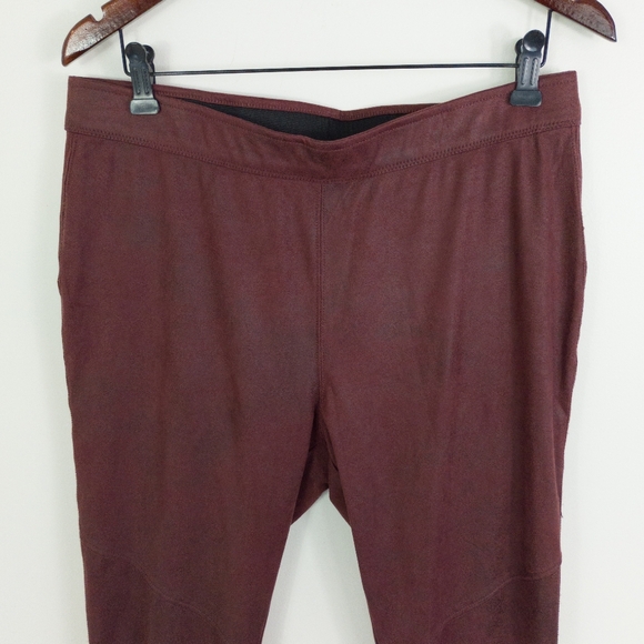 Free People Vegan Suede Skinny Pants Size 31 - Picture 3 of 11